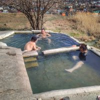 Дикие природные нарзанные ванны Пятигорска