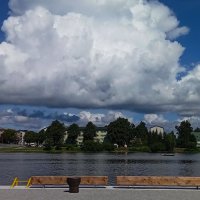 Облака над городом .. :: Татьян@ Ивановна Облака над городом .. :: Татьян@ Ивановна