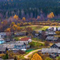Вепсская деревня