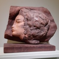 На выставке работ С. Эрьзи в Инженерном замке