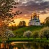 Теплый вечер на закате :: Сергей Кочнев