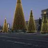 Елочки на площади им.Куйбышева :: Ирина Милонова