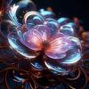 фрактальные цветы нейросети. :: Mila 