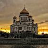 Храм Христа Спасителя вечером :: Oleg S