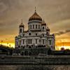 Храм Христа Спасителя вечером :: Oleg S
