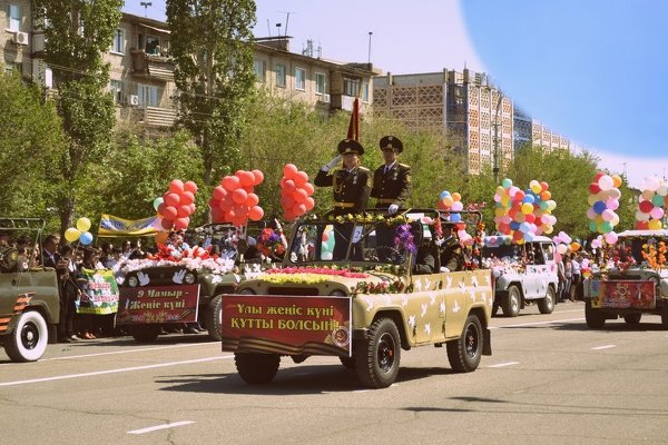 День победы в моем городе.