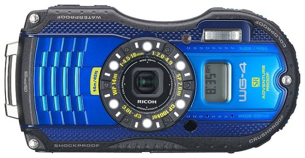 Обзор неубиваемой фото камеры Ricoh WG-4 GPS