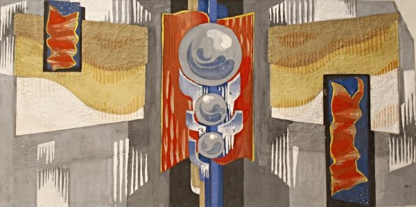 ЭСКИЗ МОЗАИЧНОГО ПАННО.