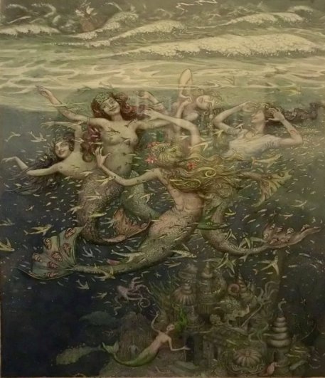 7. Илл. Борис Диодоров;  Г.Х.Андерсен сказка «Русалочка»;  Россия, издания 1998; Издательство Albin Michel