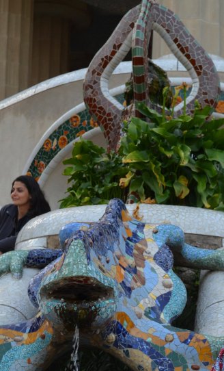 Барселона, Парк Гуэль-пряничные домики! - №24 Барселона, Парк Гуэль-пряничные домики! - №24