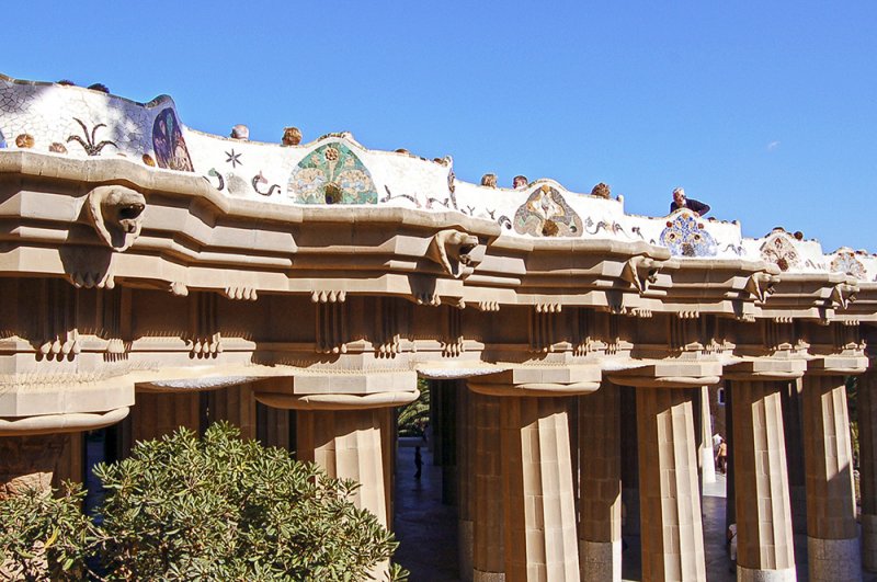 Барселона, Парк Гуэль-пряничные домики! - №40 Барселона, Парк Гуэль-пряничные домики! - №40