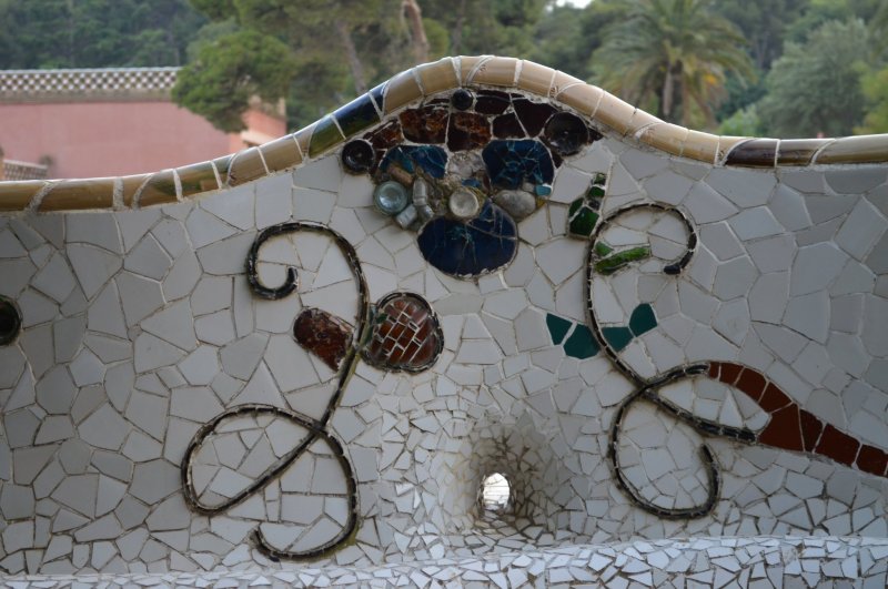 Барселона, Парк Гуэль-пряничные домики! - №44 Барселона, Парк Гуэль-пряничные домики! - №44