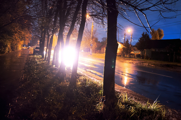 Ночная фотография на микромеру Ночная фотография на микромеру