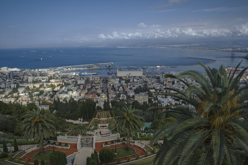 Бахайские Сады в  Хайфе 2025г